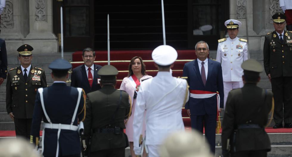 A inicios de marzo, la presidenta Dina Boluarte recibió el bastón de mando como jefa suprema de las Fuerzas Armadas y la Policía Nacional del Perú. (Foto: Britanie Arroyo | Archivo GEC)
