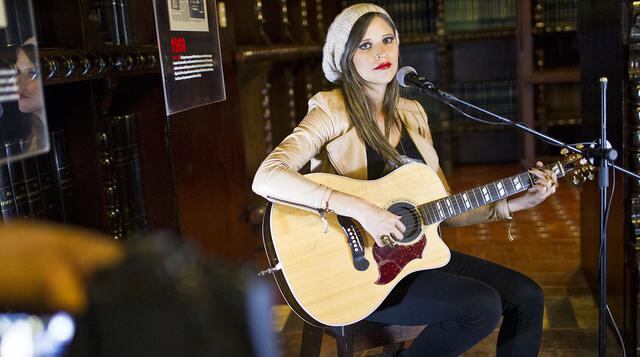 Anna Carina: las mejores fotos de su acústico en "El Comercio" - 1