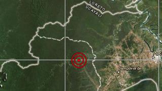 Ucayali: sismo de magnitud 4.6 se sintió en la ciudad de Curimaná