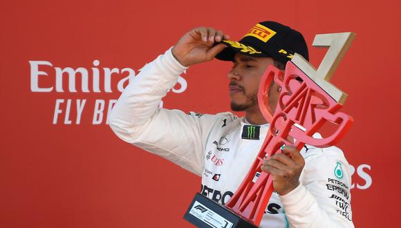 Lewis Hamilton se impuso en la quinta fecha del Mundial de Fórmula 1 en Barcelona, donde Mercedes volvió a hacer el 1-2. (Foto: AFP)