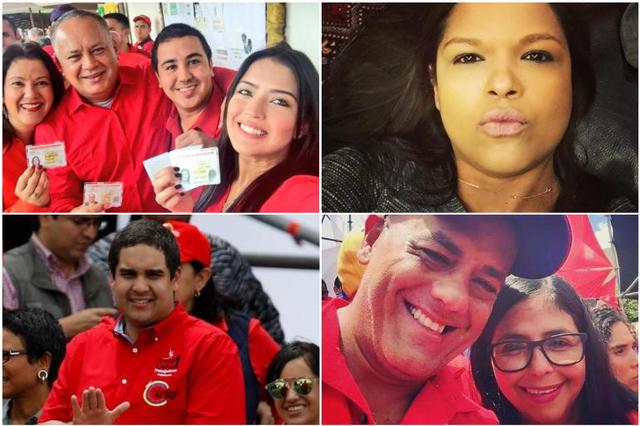Conozca a continuación quiénes son los hijos de Diosdado Cabello y a qué se dedican otros familiares de los jefes del régimen chavista de Nicolás Maduro. Foto: El Tiempo de Colombia