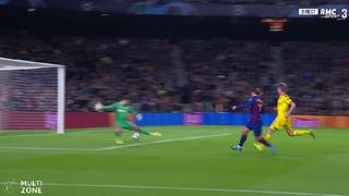 Barcelona vs. Borussia Dortmund: Griezmann estableció el 3-0 con un remate cruzado | VIDEO