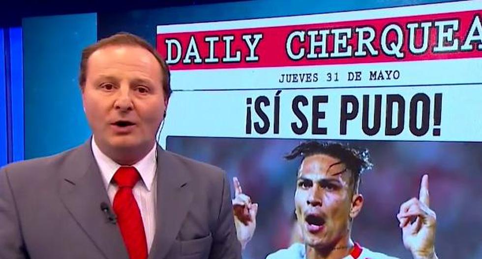 Gustavo Cherquis se mostró conmovido tras conocer que Paolo Guerrero sí jugará el Mundial Rusia 2018 con la Selección Peruana. (Video: YouTube)
