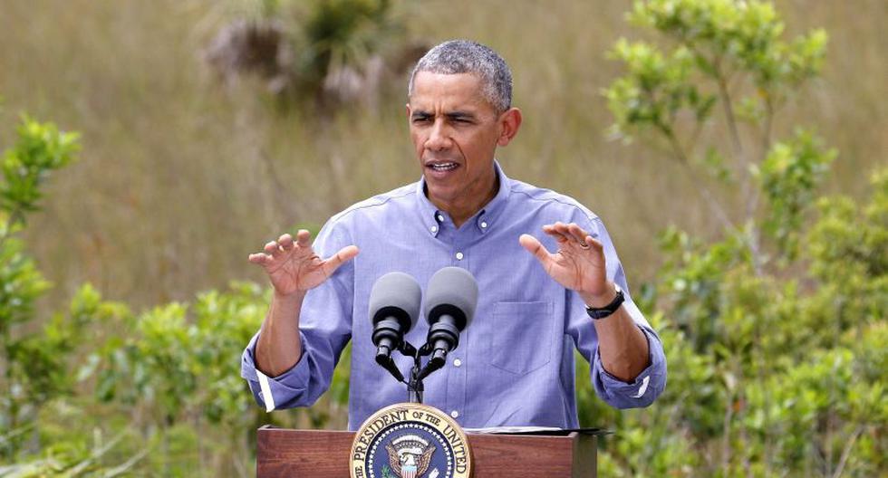 Barack Obama visita los Everglades en el Día de la Tierra. (Foto: EFE)