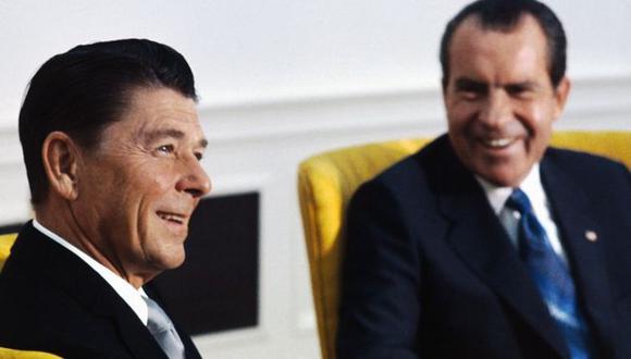 Ronald Reagan y Richard Nixon tuvieron la conversación en octubre de 1971.
