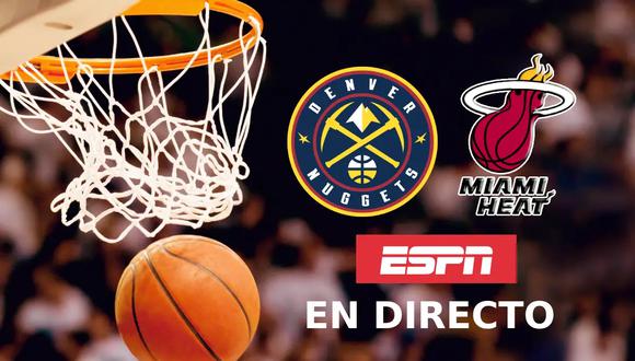 La cadena ESPN transmitirá en vivo y en directo el juego 1 entre Denver Nuggets y Miami Heat por las finales de la NBA 2023 en los países de Latinoamérica. (Foto: EFE)