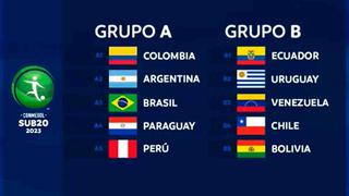 Tabla del Sudamericano Sub 20: así quedó tras la fecha 2 del Grupo A y B