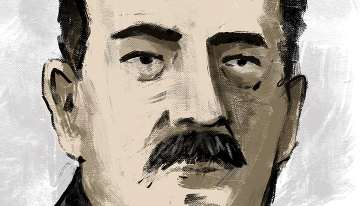 "Carranza había llegado a la dirección del periódico por vía familiar. Nació en Ayacucho en 1843, como hijo de un coronel que falleció doce años después en una de nuestras guerras civiles". (Ilustración: Giovanni Tazza)