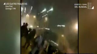 Barristas se enfrentan con balazos y bombardas en La Victoria