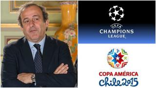 Platini cree que la Champions está por encima de Copa América
