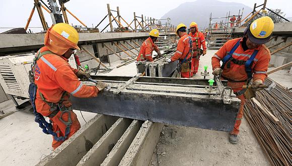 La recuperación de sectores como construcción empujarían el avance de la economía en junio. (Foto: El Comercio)