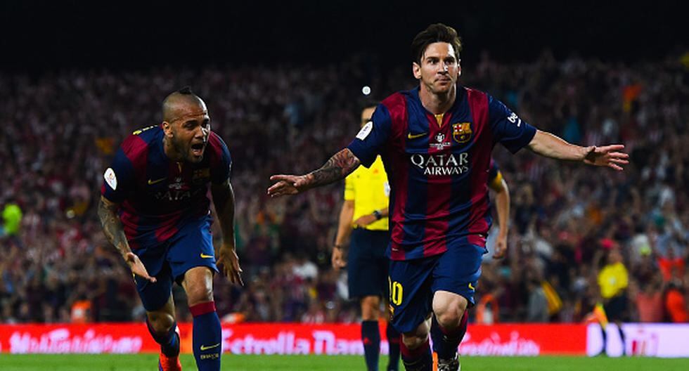 Lionel Messi destruyó a la defensa del Athletic Club. (Foto: Getty Images)