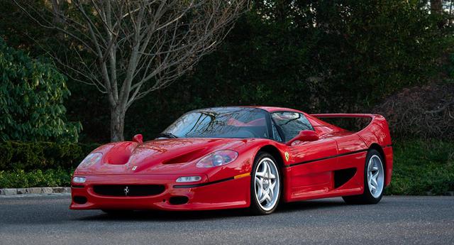 El prototipo de Ferrari F50 de 1995 sale a subasta. (Foto: Worldwide Auctioneers)