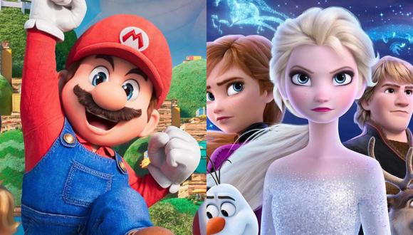 Super Mario Bros. La Película venció a Frozen 2 y se convirtió en el mejor estreno de la historia. (Foto: Illumination / Disney)