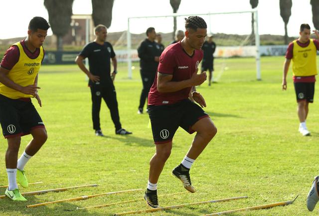 Así fue el primer día de la pretemporada de Universitario en Campo Mar. (Foto: Fernando Sangana)