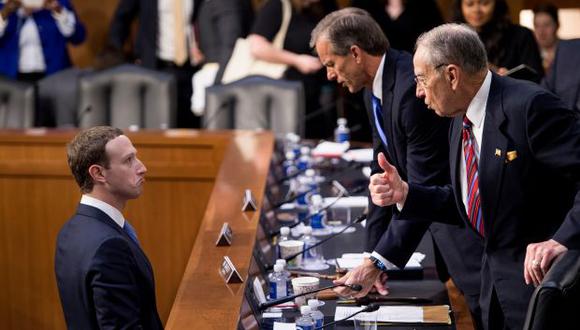 Mark Zuckerberg se presentó en la segunda semana de abril en el Congreso de EE.UU. para responder a un interrogatorio de dos días. (Foto: AFP)