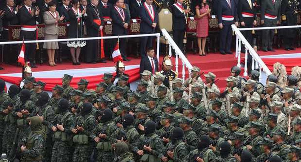 Lima Gran Parada Militar desfile duró más de tres horas NOTICIAS EL