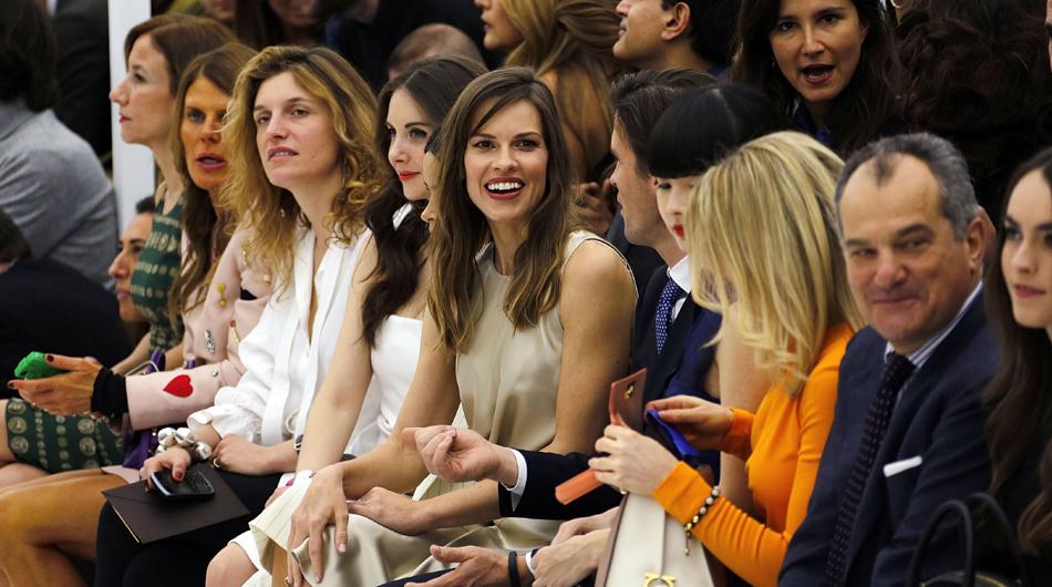 Las famosas en el 'front row' de la Semana de la Moda de Milán - 1