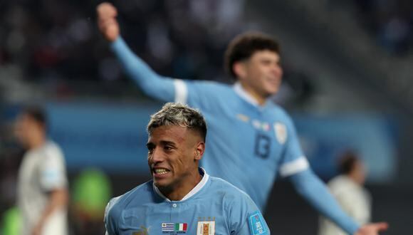 Uruguay venció 1-0 a Italia por la final del Mundial Sub 20 en el Estadio Único Diego Armando Maradona de La Plata. (Foto: AFP)