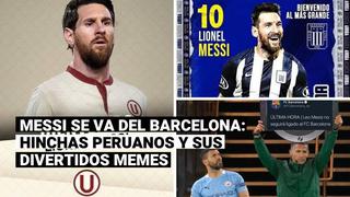 Messi se va del Barcelona: hinchas y sus divertidos memes
