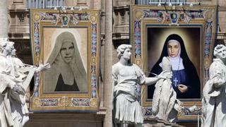 El Papa canonizó a dos monjas palestinas del siglo XIX