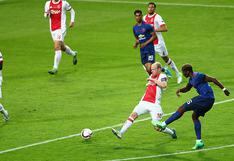 Paul Pogba anotó el 1-0 del Manchester United en la final de Europa League