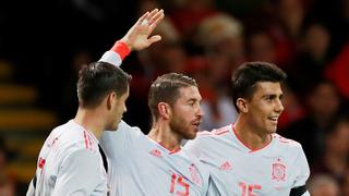España goleó 4-1 a Gales en amistoso internacional de la FIFA