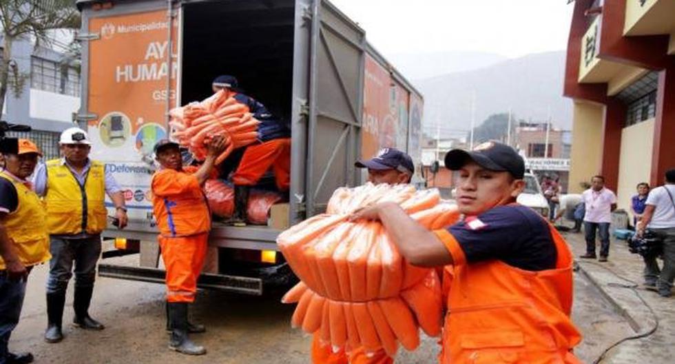 SUNAT envió ropa sucia a damnificados. (Foto: Peru.com)