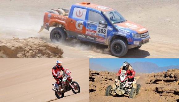 Cinco equipos peruanos llegan a la meta en el Dakar