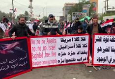 Miles de iraquíes piden retirada de tropas de EEUU en multitudinaria manifestación en Bagdad