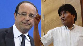 El presidente de Francia dice que autorizó sobrevuelo de avión de Evo Morales