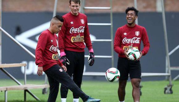 Selección peruana inicia prácticas para Copa América Centenario