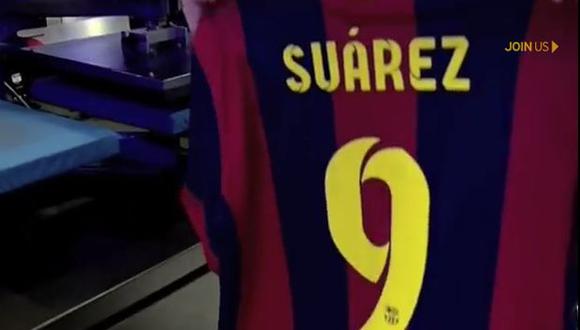 Suárez usará la 9 en Barza: "Quiero jugar y vivir en España"