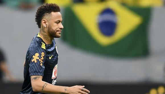 Neymar será titular en el Brasil vs. Chile para las Eliminatorias. (Foto: AFP)