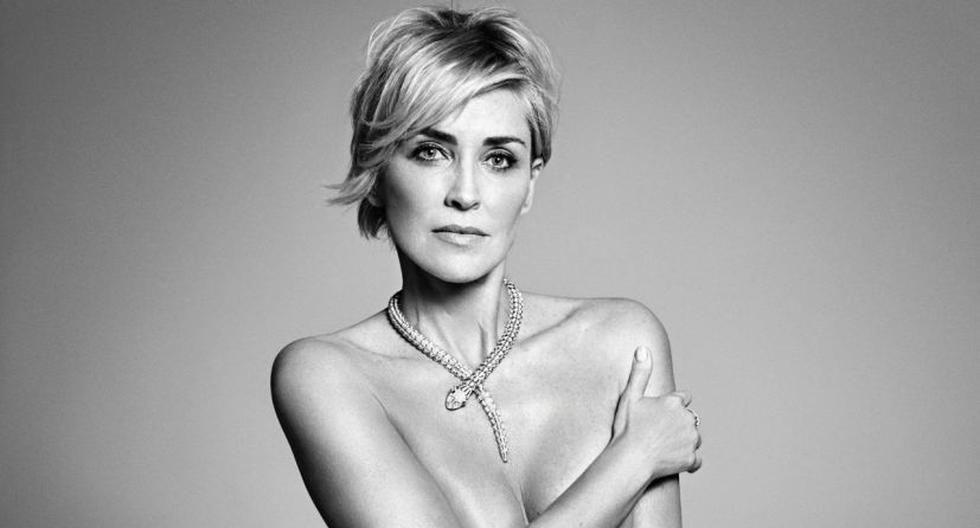 Sharon Stone deslumbra a los 57 posando desnuda. (Foto: Harper's Bazaar)
