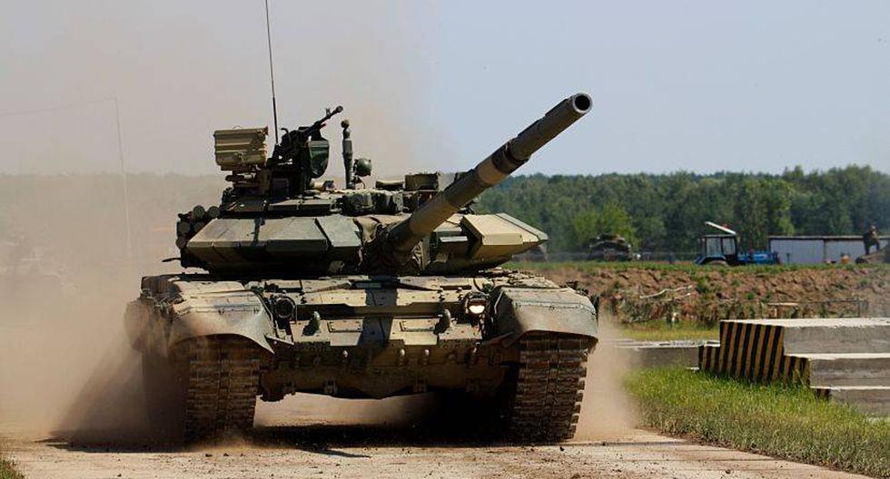 El T-90, uno de los tanques que planea adquirir el Gobierno peruano. (Foto: mateus27_24-25 / Flickr)