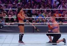 WWE: John Cena le propone matrimonio a Nikki Bella en WrestleMania 33
