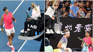 ¡Nadal fuera de control! ‘Rafa’ increpó a jueza del Australian Open: “No te gusta el buen tenis”