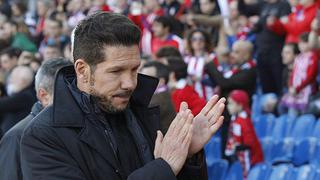 Simeone confía en que Atlético mejorará: “Todavía tenemos LaLiga y la Champions”