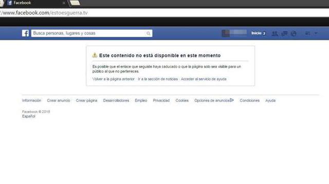 "Esto es guerra" se queda sin Facebook: desactivaron su fanpage - 3