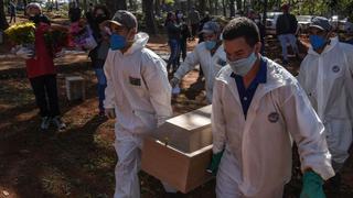 Brasil registra 17.110 contagiados por coronavirus y 612 muertos en un día 