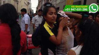 WhatsApp: violento retiro de ambulantes en el Centro de Lima