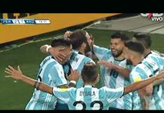 Perú vs Argentina: el error de la zaga peruano y gol de Funes Mori