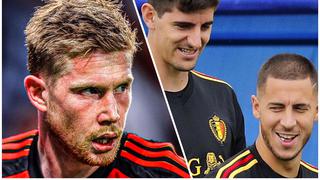Hazard y Courtois indican que solo hubo una charla en Bélgica tras rumores de pelea con De Bruyne