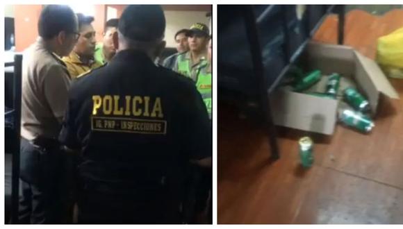 Los involucrados se encontraban al interior de la Comisaría de San Andrés en las primeras horas del 25 de diciembre.