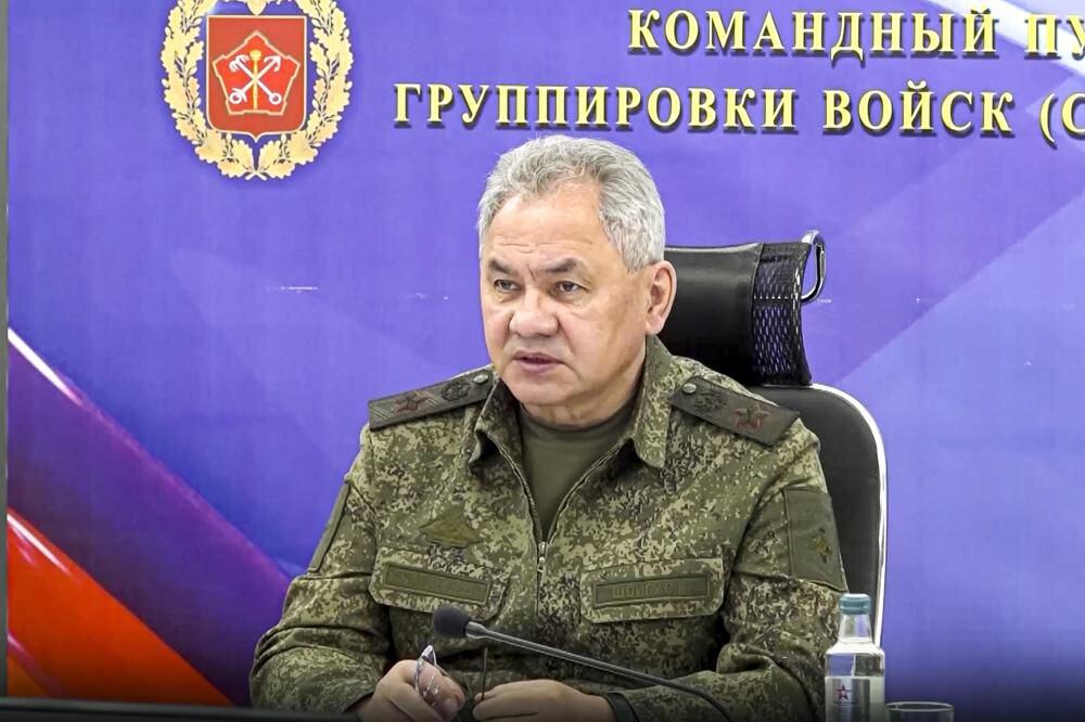 Sergei Shoigu, Russian Defense Minister.  (AP).