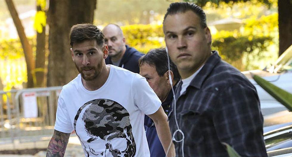 Lionel Messi llegó a Estados Unidos para incorporarse a la selección argentina en la Copa América | Foto: La Nación
