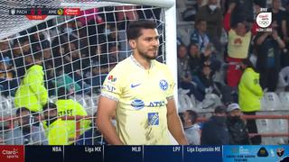 Gol de Henry Martín en la goleada de América: puso el 3-0 ante Pachuca | VIDEO