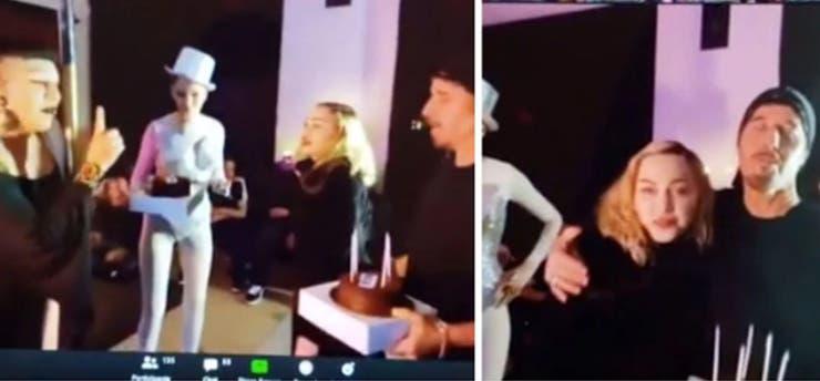 Madonna, en la fiesta del fotógrafo Steven Klein.