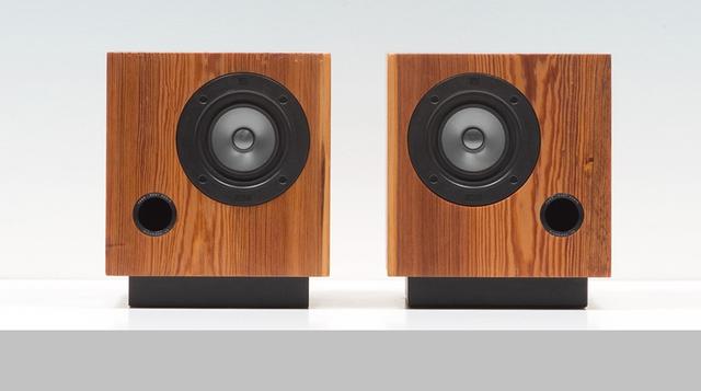 Sonido natural: Estos parlantes son hechos con madera reciclada - 1